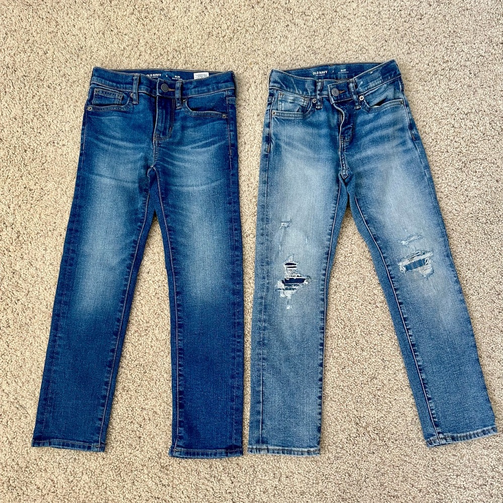 Jeans for boys 7 years old, new!